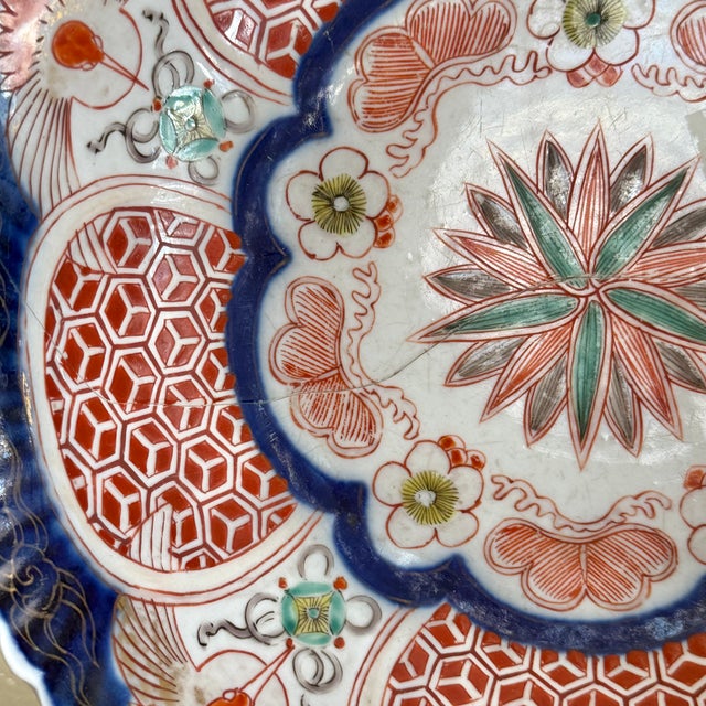Antique Japanese Imari Porcelain Bowl For Sale - Image 6 of 8