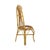 Brown Mid-Century Modern Italian Boho Bamboo and Rattan Chair, 1960s For Sale - Image 8 of 12
