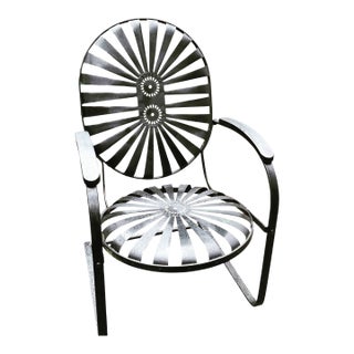 Mid 20th Century Francois Carre King Cantilever Rocker, Attributed For Sale