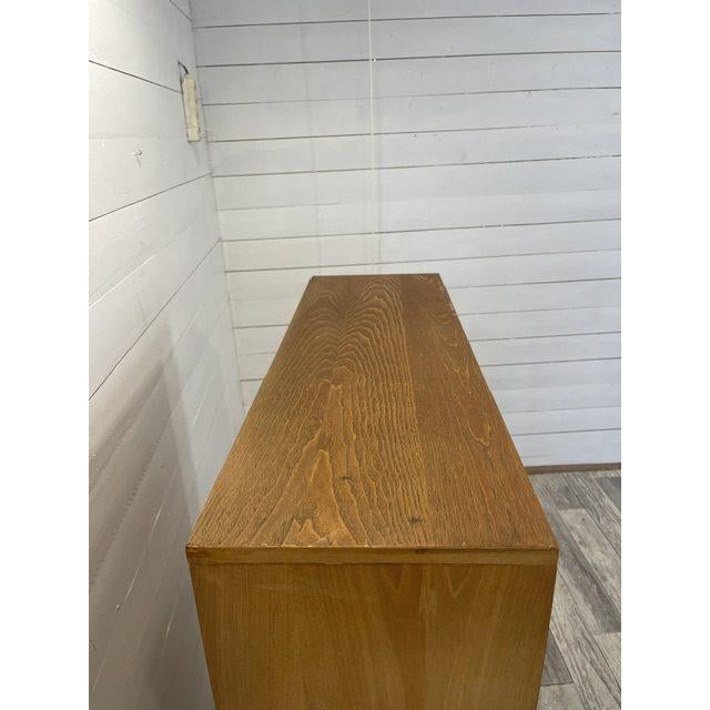 Vintage Bookcase with Sliding Doors from Novy Domov, 1976 For Sale - Image 8 of 10