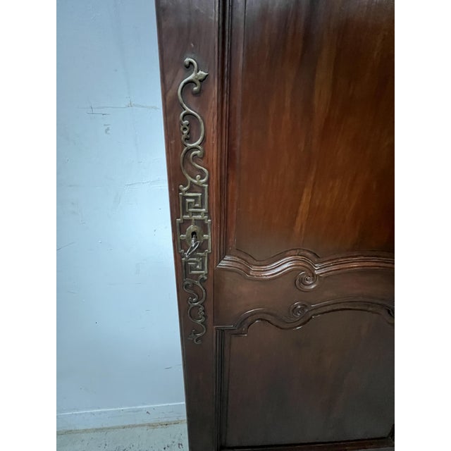 Antique Cabinet Door in Cherry Wood, 1800s For Sale - Image 6 of 18