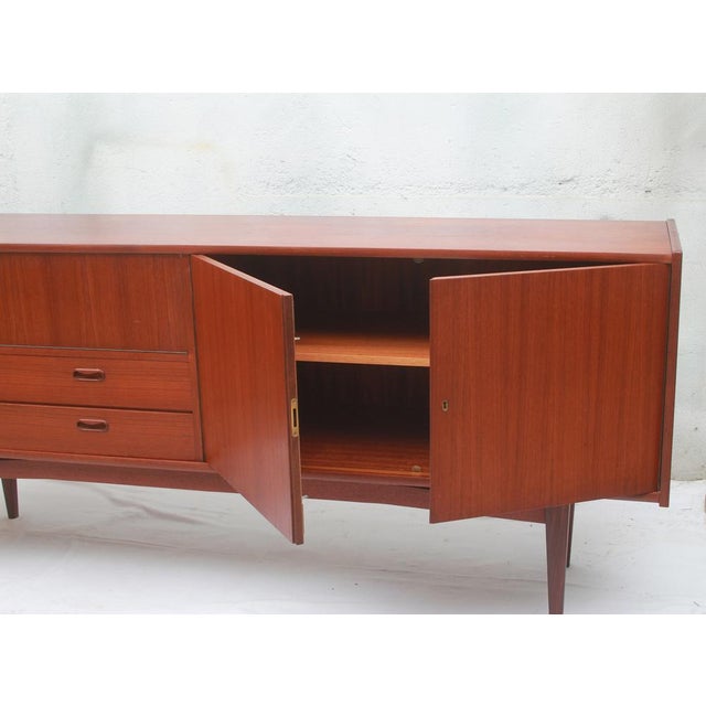 Vintage Sideboard in Teak, 1965 For Sale - Image 6 of 13