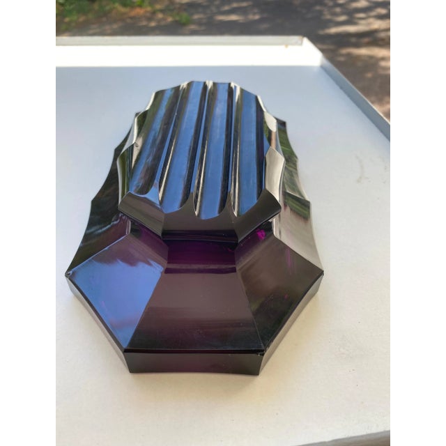 Gold Art Glass Vide Poche or Ashtray, France, 1940s For Sale - Image 8 of 11