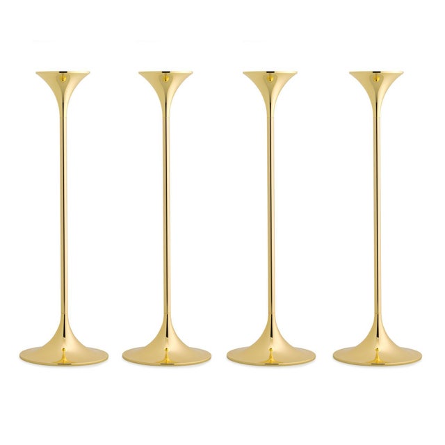 Candleholder designed by Max Brüel in 1961. Elegant and with a hint of whimsy, the modular candleholder Jazz was conceived...