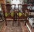 Pair Fine Vintage 1940s Chippendale Arm Chairs in Velvet For Sale - Image 4 of 9