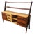 Mid-Century Walnut and Ash Highboard, 1960s For Sale