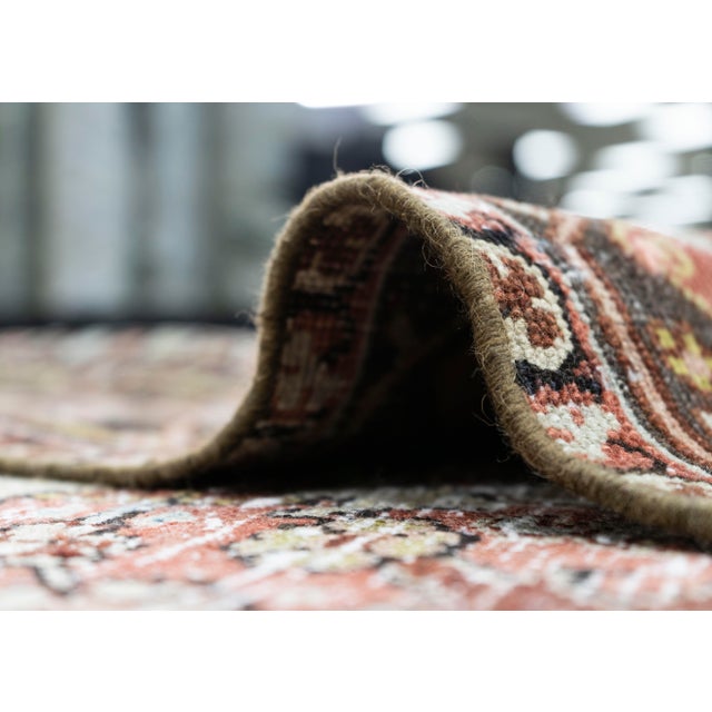 Pink Turkish Vintage Rug 7'4" x 9'5" #16868 For Sale - Image 8 of 8