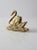 Mid-Century Modern Vintage Brass Swan For Sale - Image 3 of 6