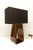 Contemporary Tube Top Acrylic Table Lamp in Brown by Peter Stathis for Pablo Designs For Sale - Image 3 of 9