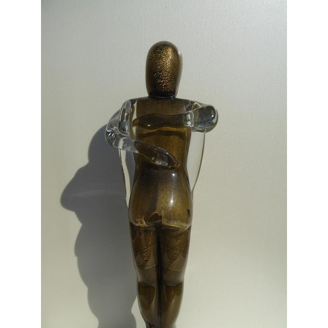 Sergio Rossi, Lovers' Embrace Sculpture, 1980s, Murano Glass For Sale - Image 4 of 7
