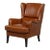 Wingback Leather Chair For Sale