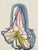 Charlotte Hilmer, Iris Blossom, 1955, Oil on Canvas For Sale - Image 12 of 12