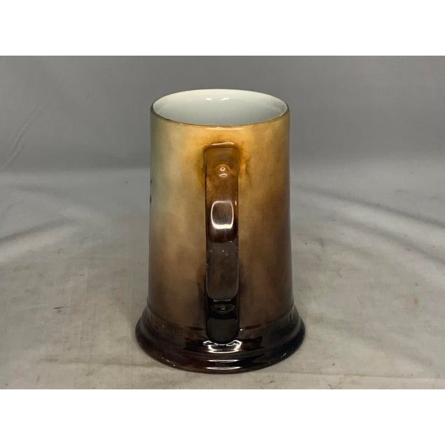 Antique Limoges Monk Mug: William Guerin Hand-Painted Tankard c. 1900 For Sale - Image 6 of 10