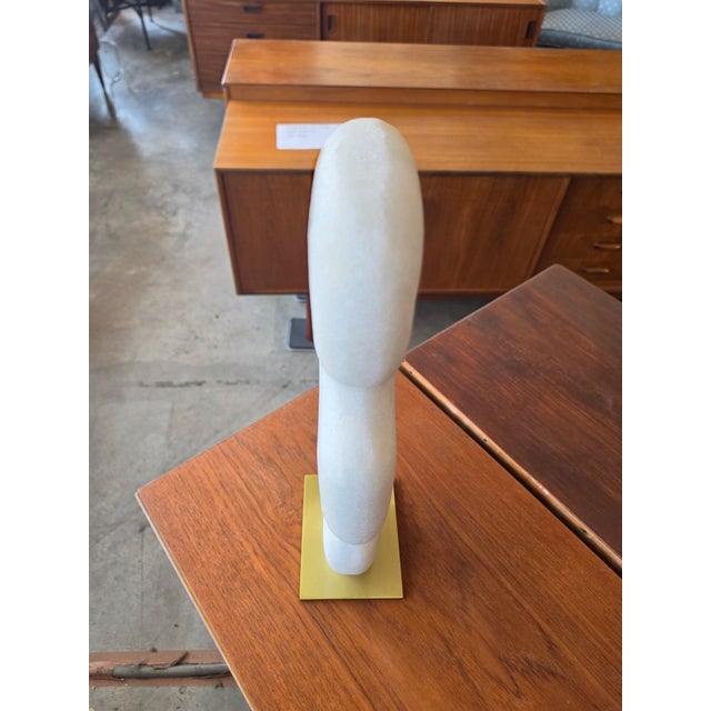2000 - 2009 Abstract Sculpture in White by Arteriors For Sale - Image 5 of 13