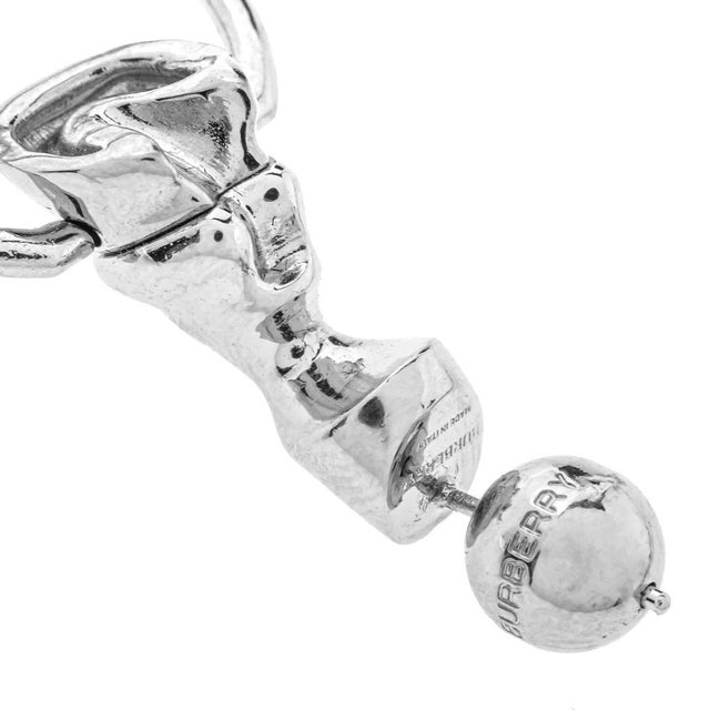 burberry hoop earrings