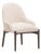 Glendale Natural Performance Chenille Dining Chair For Sale