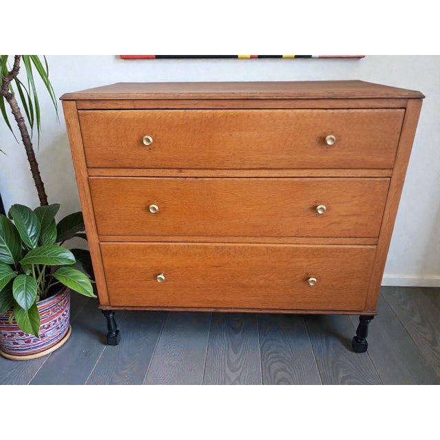 Mid-Century Modern Chest of Drawers in Teak, 1950s For Sale - Image 6 of 18
