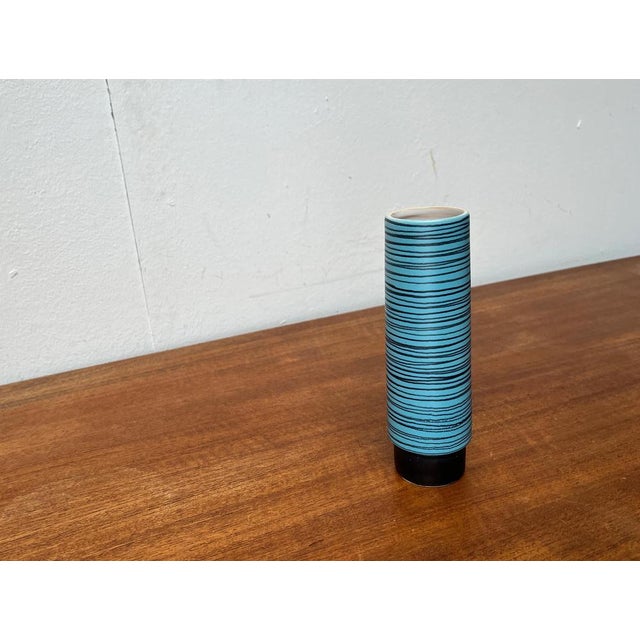 Mid-Century Eastern German GDR Pottery Vase from Strehla Keramik, 1960s For Sale - Image 10 of 16