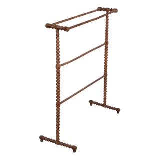 Late 19th Century Victorian Jenny Lind Style Drying Rack For Sale