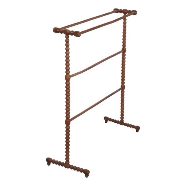 Late 19th Century Victorian Jenny Lind Style Drying Rack For Sale