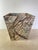 Late 20th Century Post Modern Rainforest Marble Tapered Waste Basket For Sale - Image 4 of 10