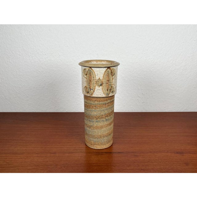 Mid-Century Danish Studio Pottery Vase in Stoneware by Svend Aage Jensen for Søholm, 1960s For Sale - Image 15 of 15