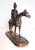 Figurative French Mid 19th Century Patinated Bronze Rider and Horse, Signed/Dated/Registered. For Sale - Image 3 of 7