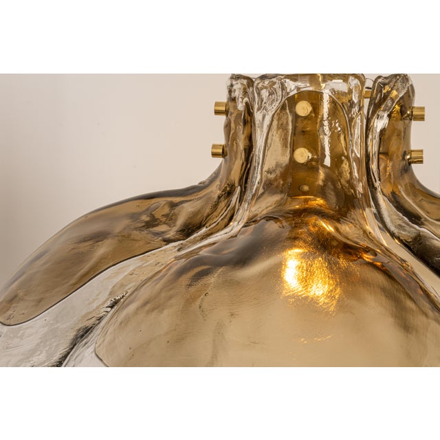 German Murano Glass Chandelier by Kalmar, 1960s For Sale - Image 10 of 15
