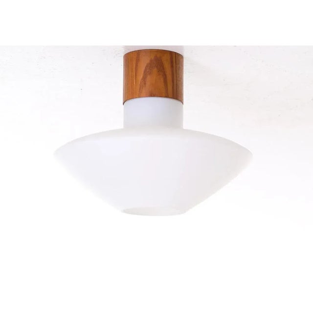 Luxus Ceiling Light attributed to Luxus, Sweden, 1960s For Sale - Image 4 of 8