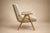 1960s Brazilian Modern Armchair in Sage-Greige Mohair and Hardwood, Brazil, 1950s For Sale - Image 5 of 14