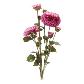 Zinnia Flower Bundle (Set of 2) For Sale