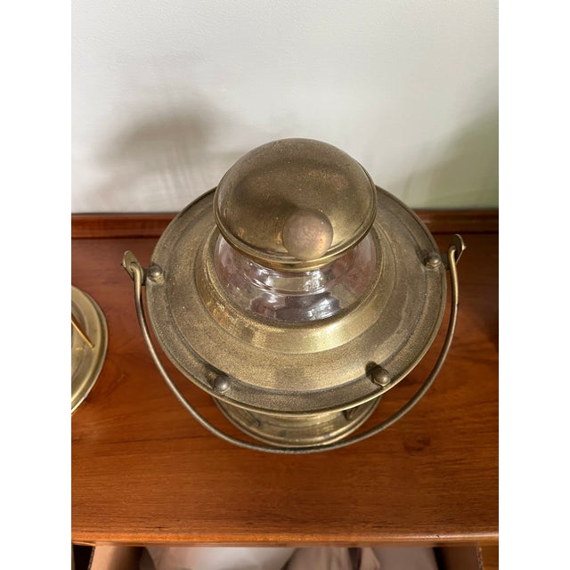 Metal Mid Century Nautical Cocktail Shakers For Sale - Image 7 of 11