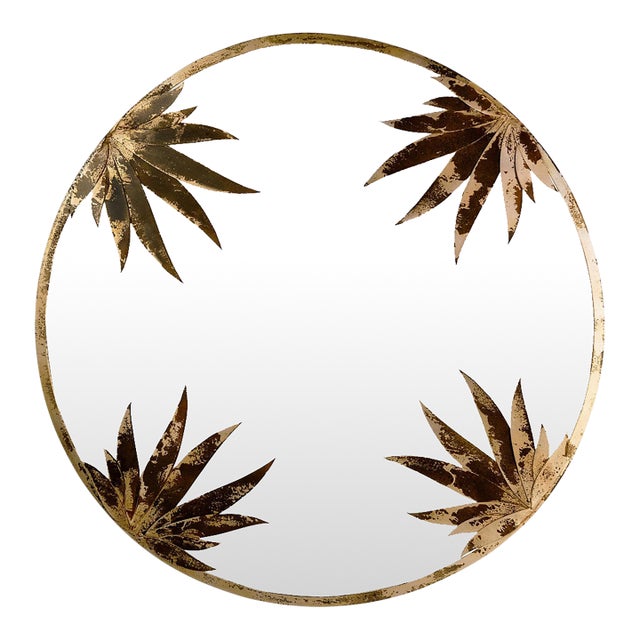 Agave Leaves Mirror by Lowcountry Originals For Sale