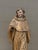 Baroque Large 18th Century Baroque Religious Carved Wooden Monk For Sale - Image 3 of 15