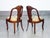 Charles X Chairs in Walnut and Velvet, 1800s, Set of 6 For Sale - Image 3 of 10