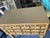 1960s Vintage 15-Drawer Library Card Catalog Cabinet on Stand – Mid-Century Library Furniture For Sale - Image 5 of 9