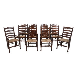 Set of 12 Theodore Alexander Castle Bromwich Dining Room Chairs For Sale