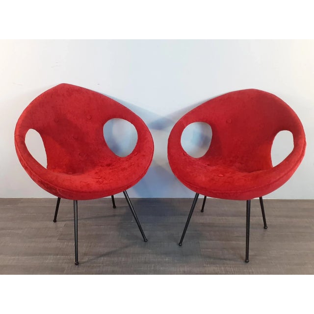 Set of Space Age Polish Ufo Chair, 1970s For Sale - Image 13 of 13