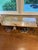 Pottery Barn Pottery Barn Solid Wood & Bronze Metal Entryway Bench For Sale - Image 4 of 5