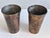 1920s Art Nouveau Copper Mixed Metal Cups with Floral Motif Embossings, France, 1920s, Set of 2 For Sale - Image 5 of 16