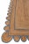 Sizes- 4'x6' Hand Made Natural Jute Fiber Scallop Rug. Available in Multiple Colors and Sizes. See additional listings in...