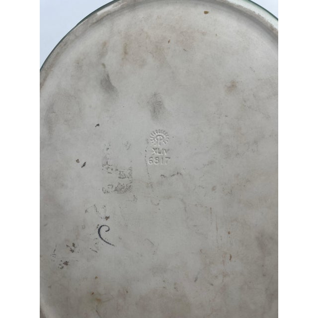 Rookwood Art Pottery 6817 1944 Celadon Dish For Sale In Los Angeles - Image 6 of 6