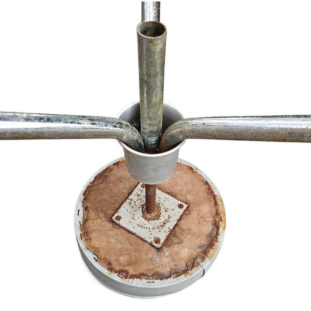 Industrial Adjustable Stool, 1950s For Sale - Image 4 of 8