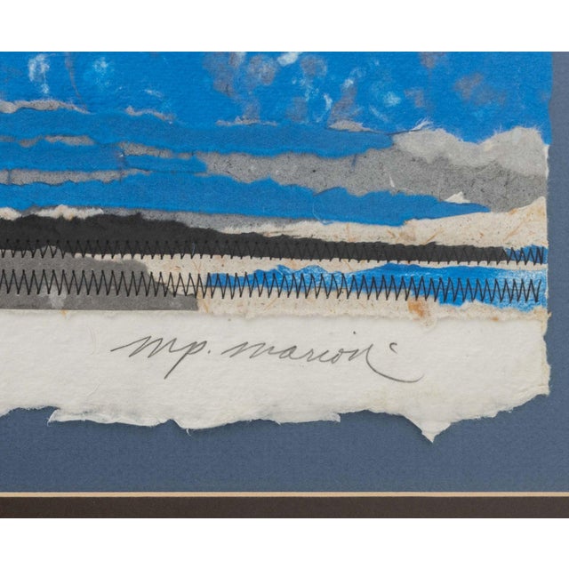m.p. Marion "Landmarkings Diptych" Mixed Media For Sale - Image 11 of 18