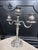 1930s Vintage Silver Plate Candelabra For Sale - Image 5 of 12