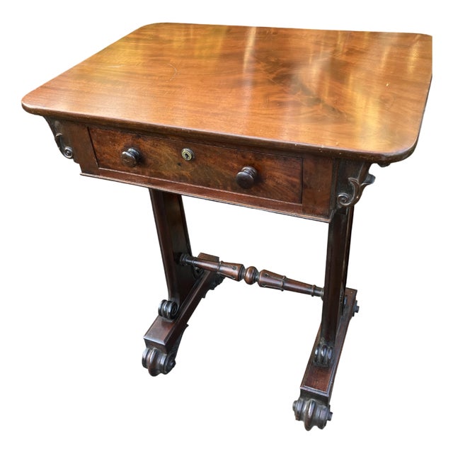 William IV Mahogany Side Table For Sale