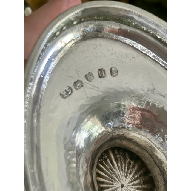 Late 18th Century Paul Storr Sterling Silver Sauce Tureen ~ London 1795 For Sale - Image 5 of 8