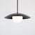 Dome Pendant Light, Black, 41.25in H, 5 Inch Glass Globe, by Research.Lighting, Modern, Minimal Hanging Light For Sale In New York - Image 6 of 7
