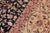 1990s Elegant Kashan Pak-Persian Blue/Tan Wool Rug - 8'11'' X 12'2'' For Sale - Image 5 of 9