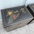 Wood Vintage Cantonese Black Lacquered Hand Painted Nightstands - A Pair For Sale - Image 7 of 11
